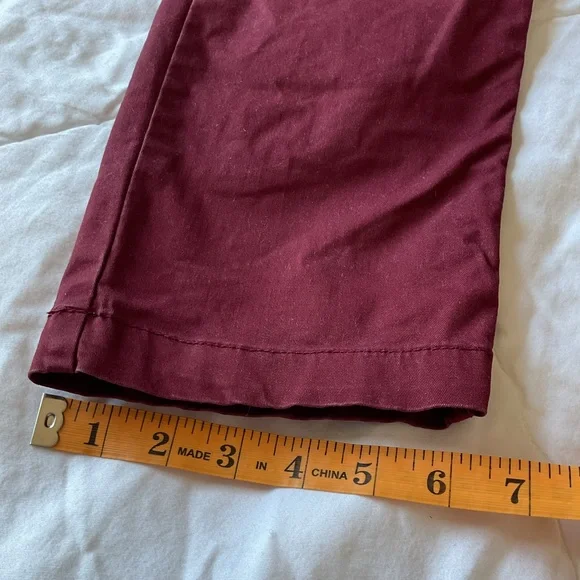 Gap Maroon Girlfriend Khakis - Picture 13 of 13